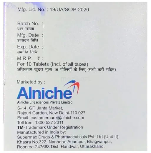 ketoalfa tablet 10's